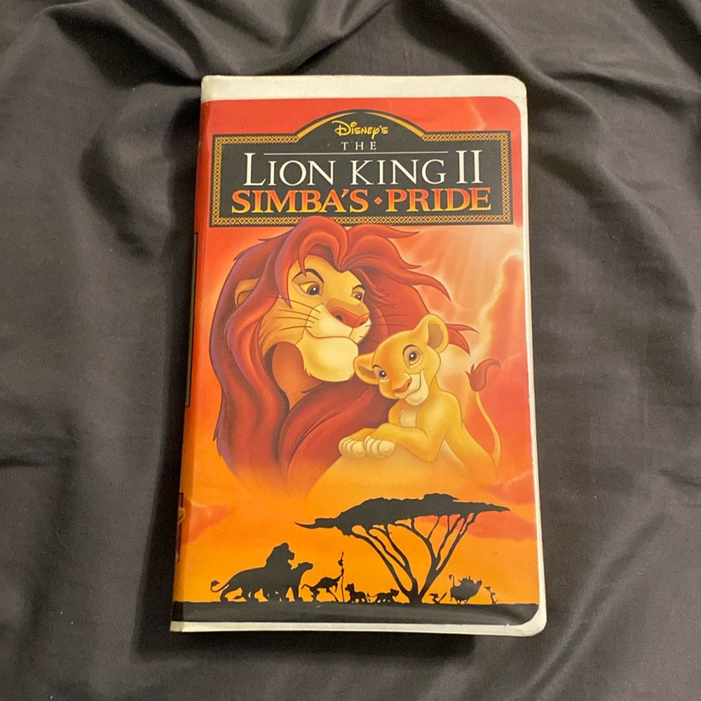 Vintage VHS 1994 Walt Disney The Lion King II Simba’s Pride #8804